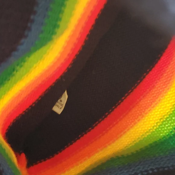 Rainbow hat cap wool blue one size - Picture 5 of 5